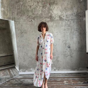 Button tea dress online