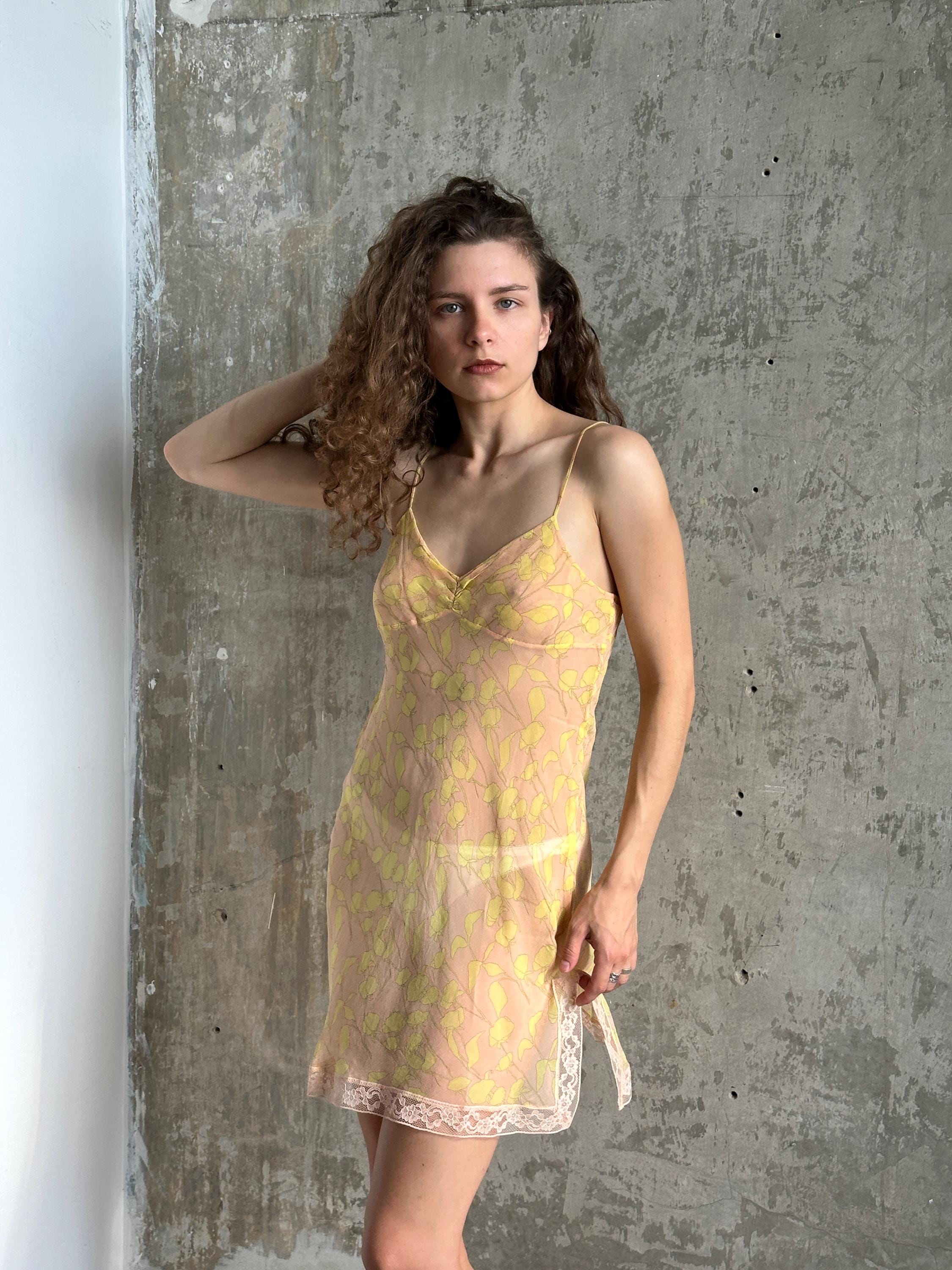 90s Calvin Klein Slip Dress