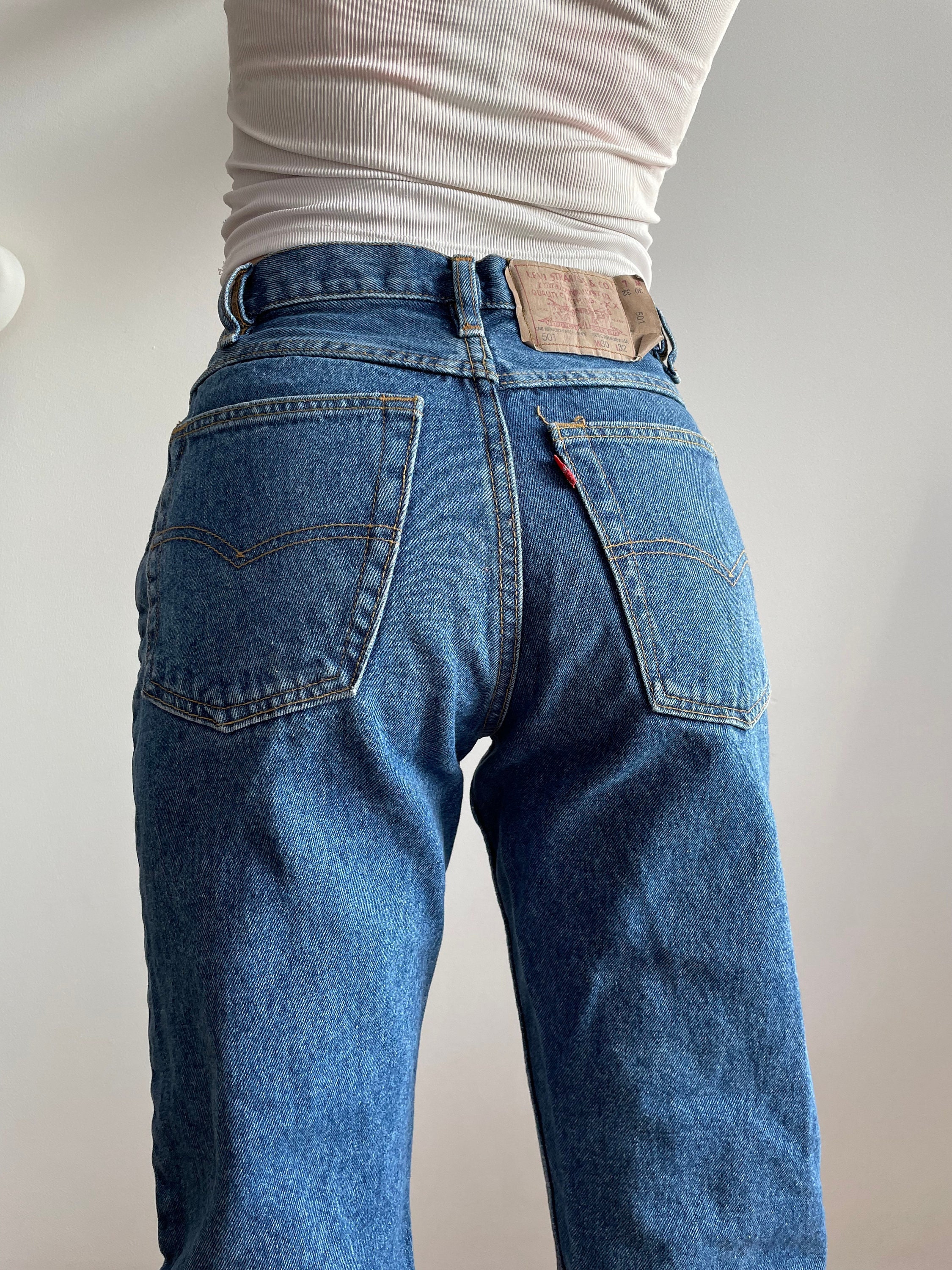 Vintage Levis Jeans 501 W30 L32, High Rise Vintage Blue Jeans - Etsy Vintage Levis Jeans 501 W30 L32, High Rise Vintage Blue Jeans - Etsy