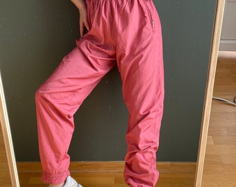 Pantalón vintage mujer y2k rosa