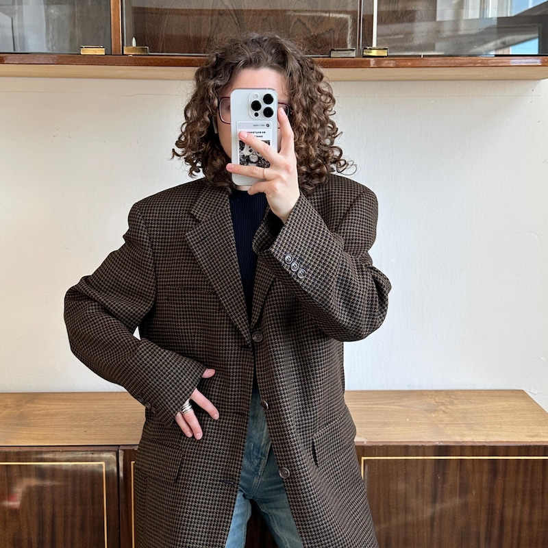 1990’s Checked Blazer