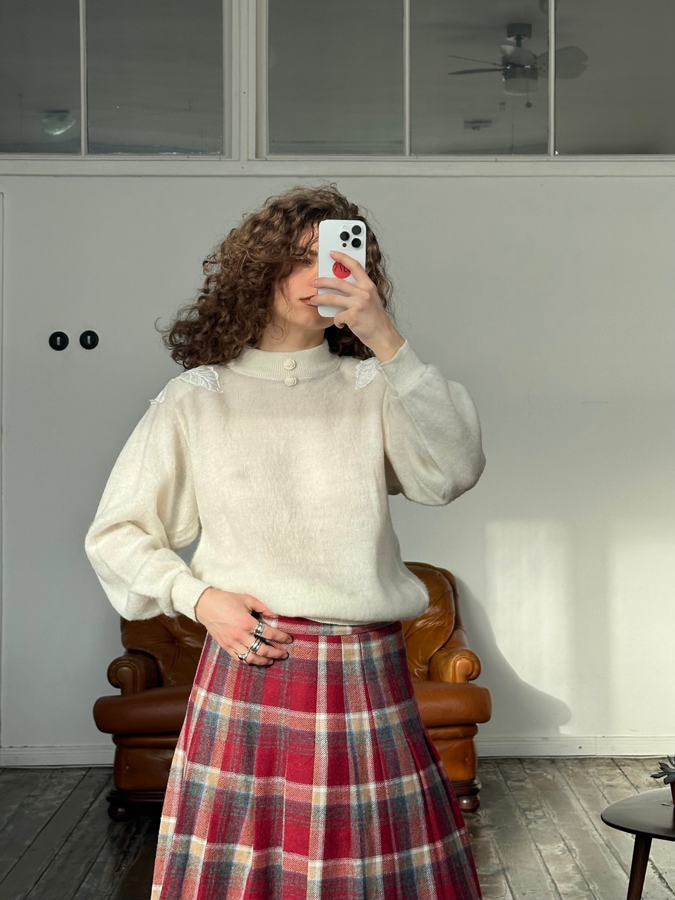 トップス 80s 90s ITALY cotton acryl cardigan EURO トップス 80s 90s ITALY cotton acryl cardigan EURO 80s 90s