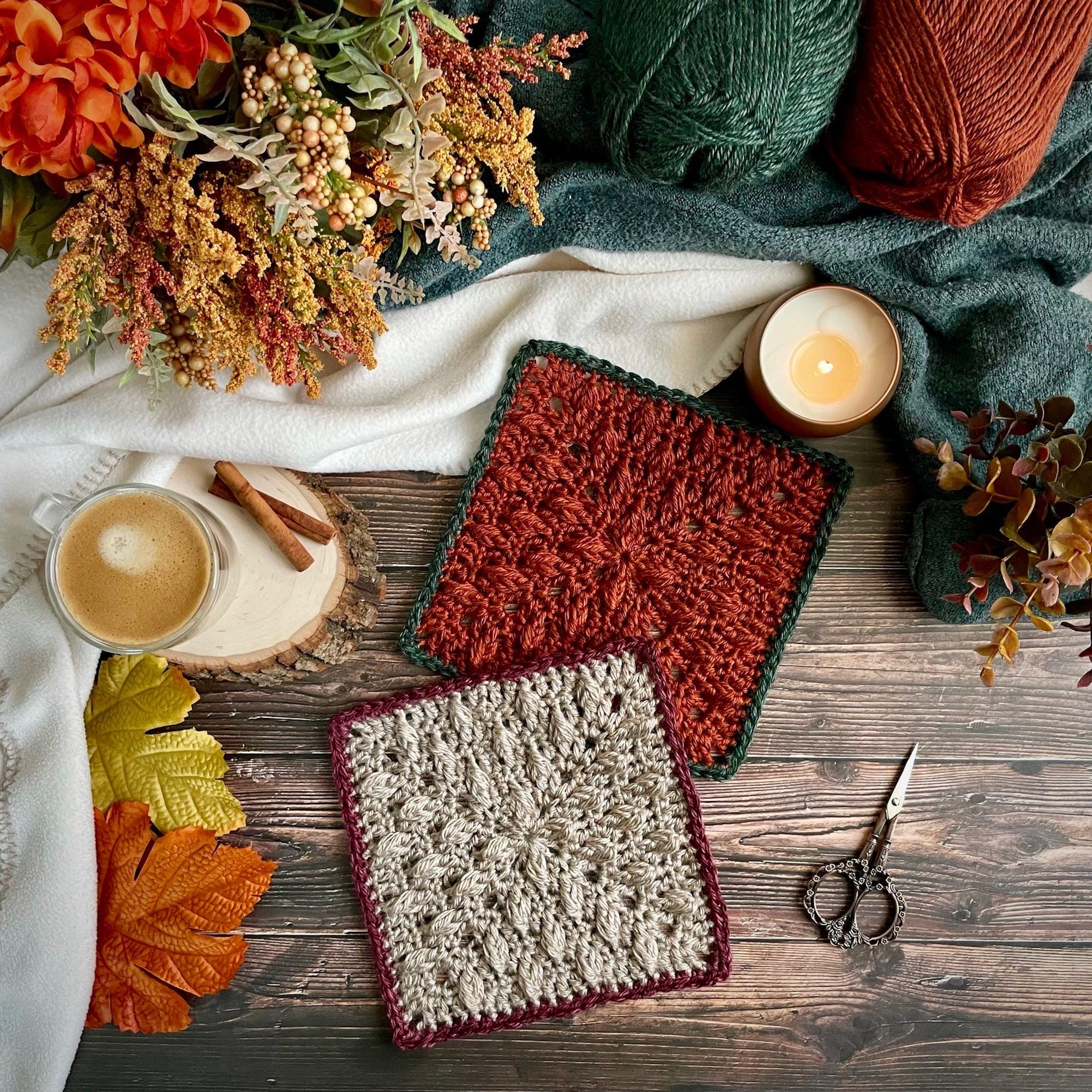 Crochet Pattern Beginner Blanket Motif Easy Rustling