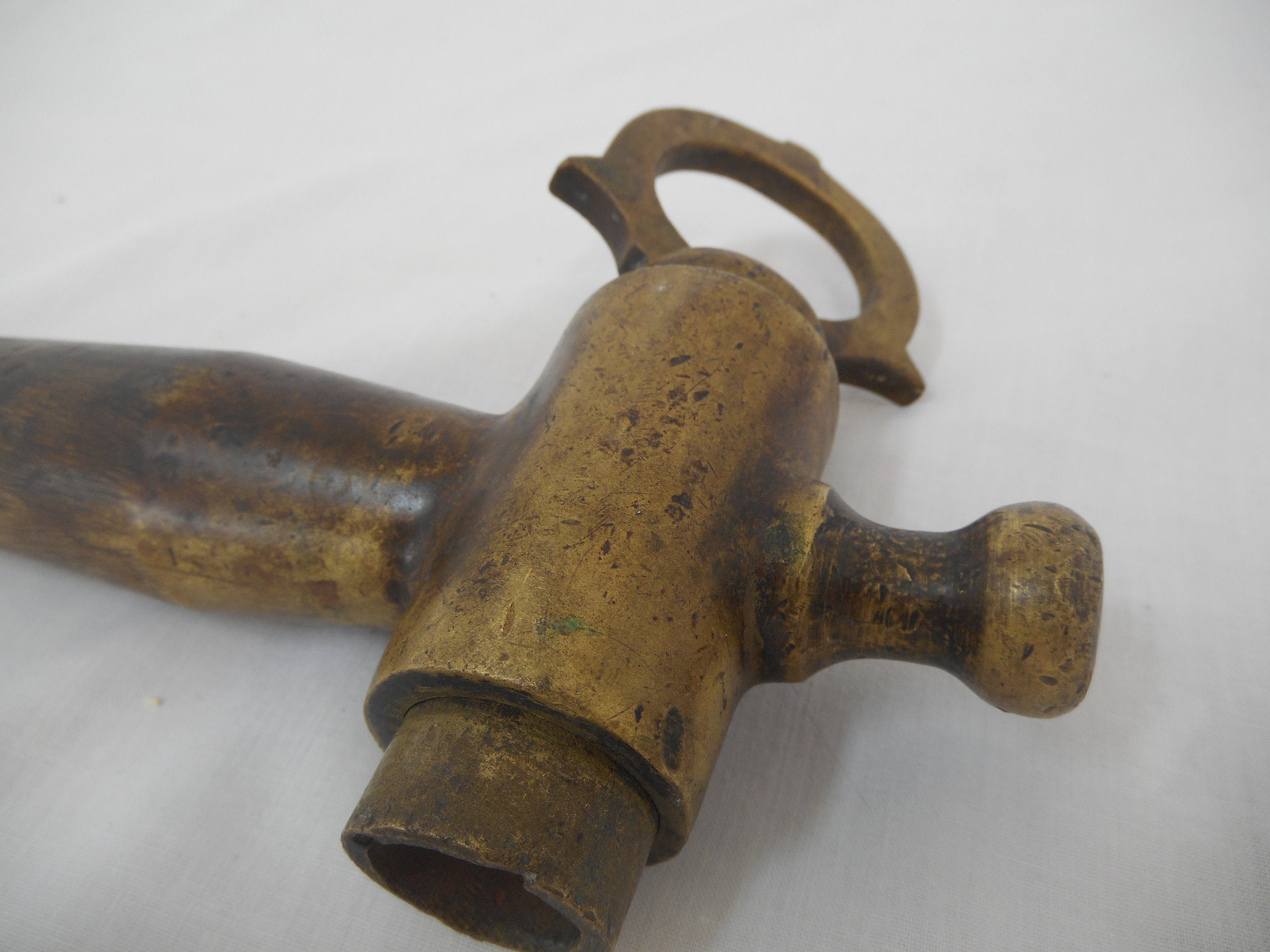 Vintage Drain valve for a large wine barrel brass Etsy