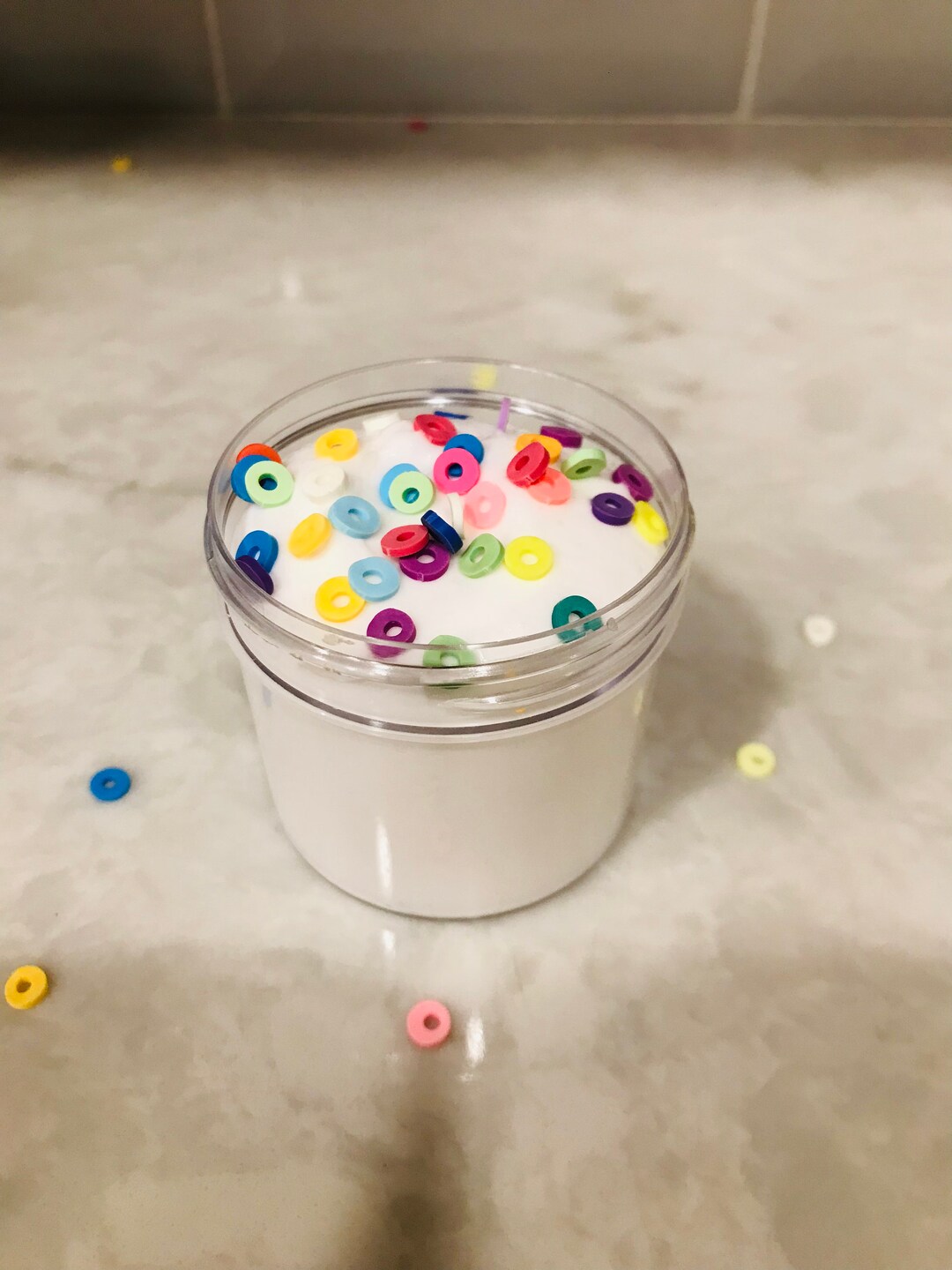 Cereal Milk Slime Thick Slime Glossy Slime Cheap Slime Under 1 Dollar