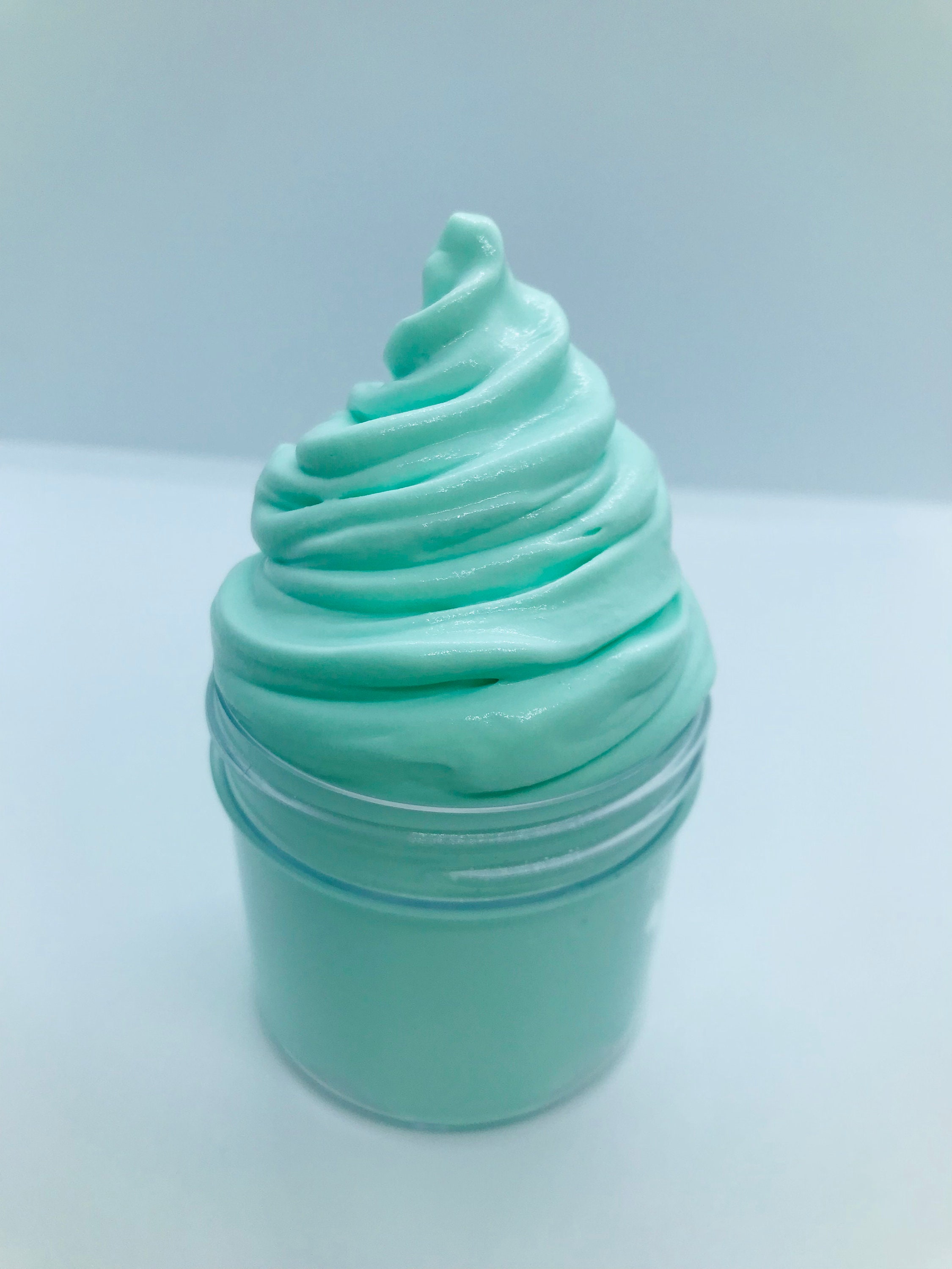 Melon Ice Cream Slime Clay Slime Cheap Slime Scented Etsy