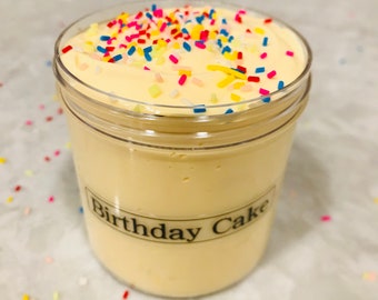 Birthday Cake Slime | Butter Slime | Cheap Slime | Inflatable/Inflating Slime | Scented Slime