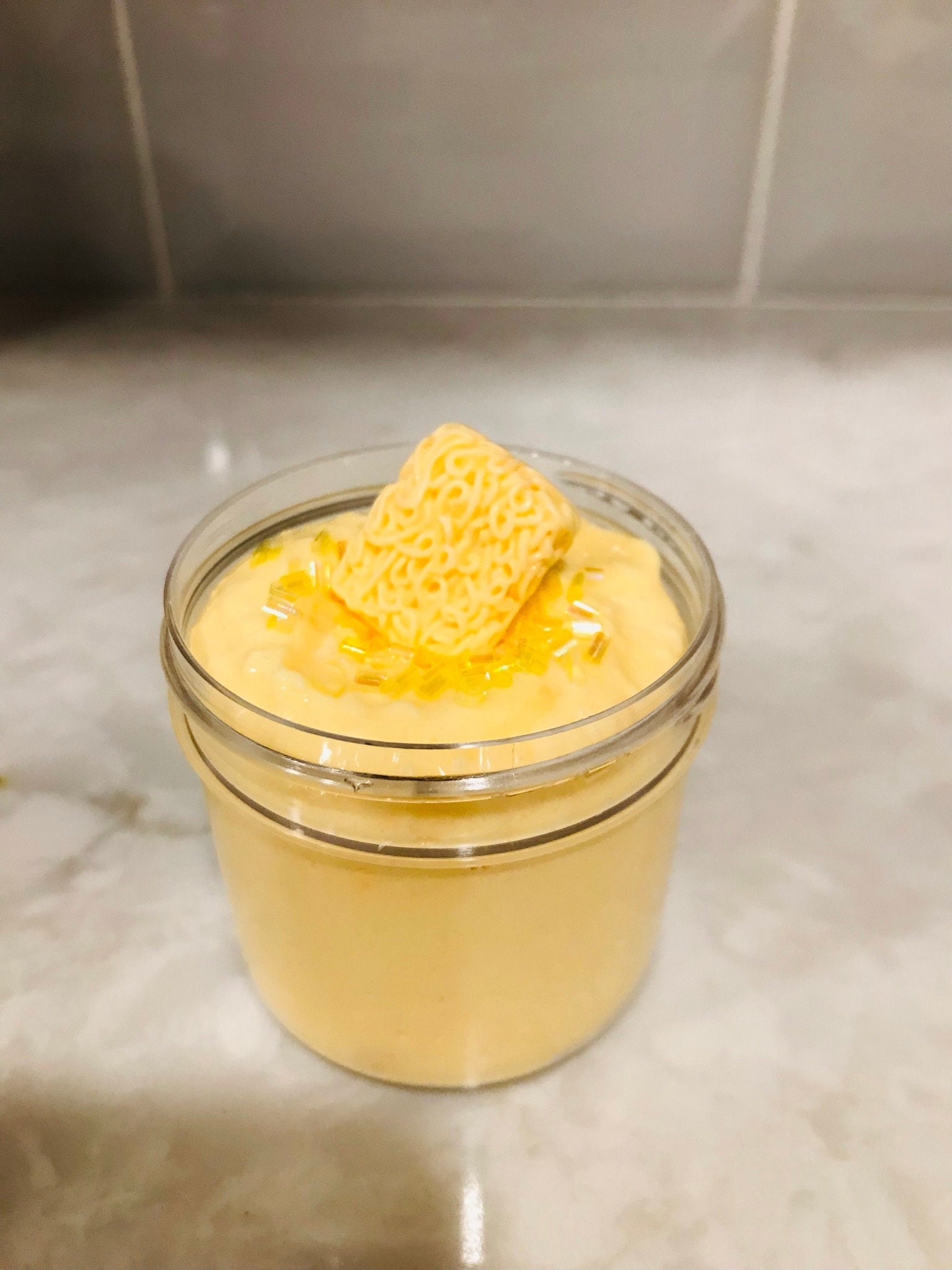 Ramen Slime Cheap Slime Under 1 Dollar Crunchy Slime Etsy