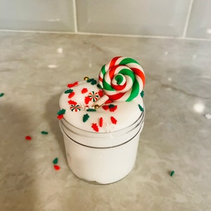 Merry Christmas Milk Slime | Cheap Slime | High Quality Slime | Scented Slime | Thick & Glossy Slime | AspenSlimeLabs