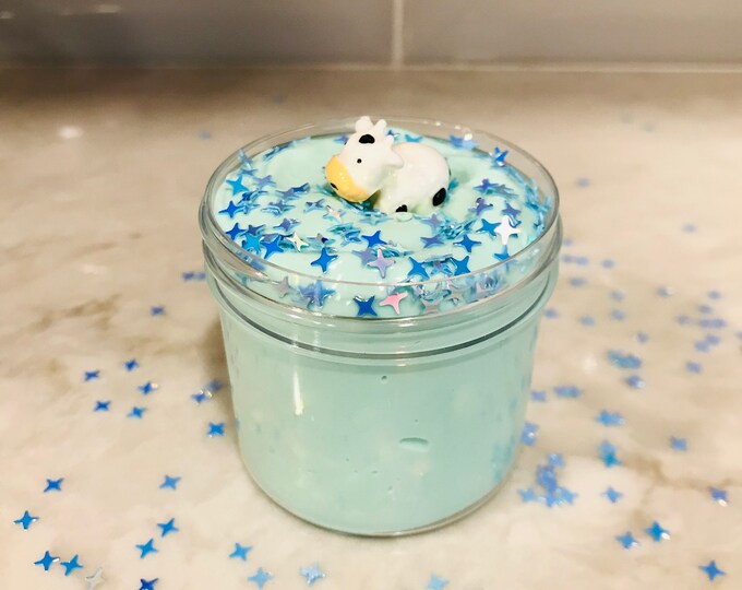Cow Poof Slime Butter Slime Cow Slime Green ASMR Inflatable Slime Cheap