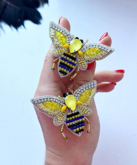 Broche Vintage Insecte - Mouche, Abeille Ou Scarabée - Occasion Bon état