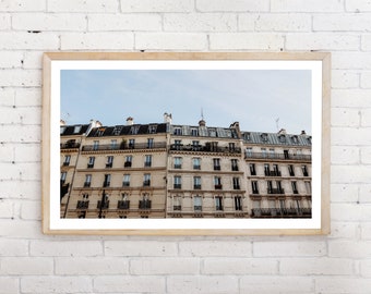 Wall Art, Digital Download, Paris Facade