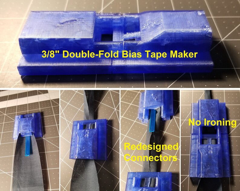 Bias Tape Maker 3/8 / Double fold / one shot / Single | Etsy