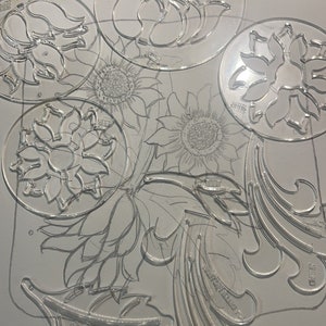 Sunflower templates