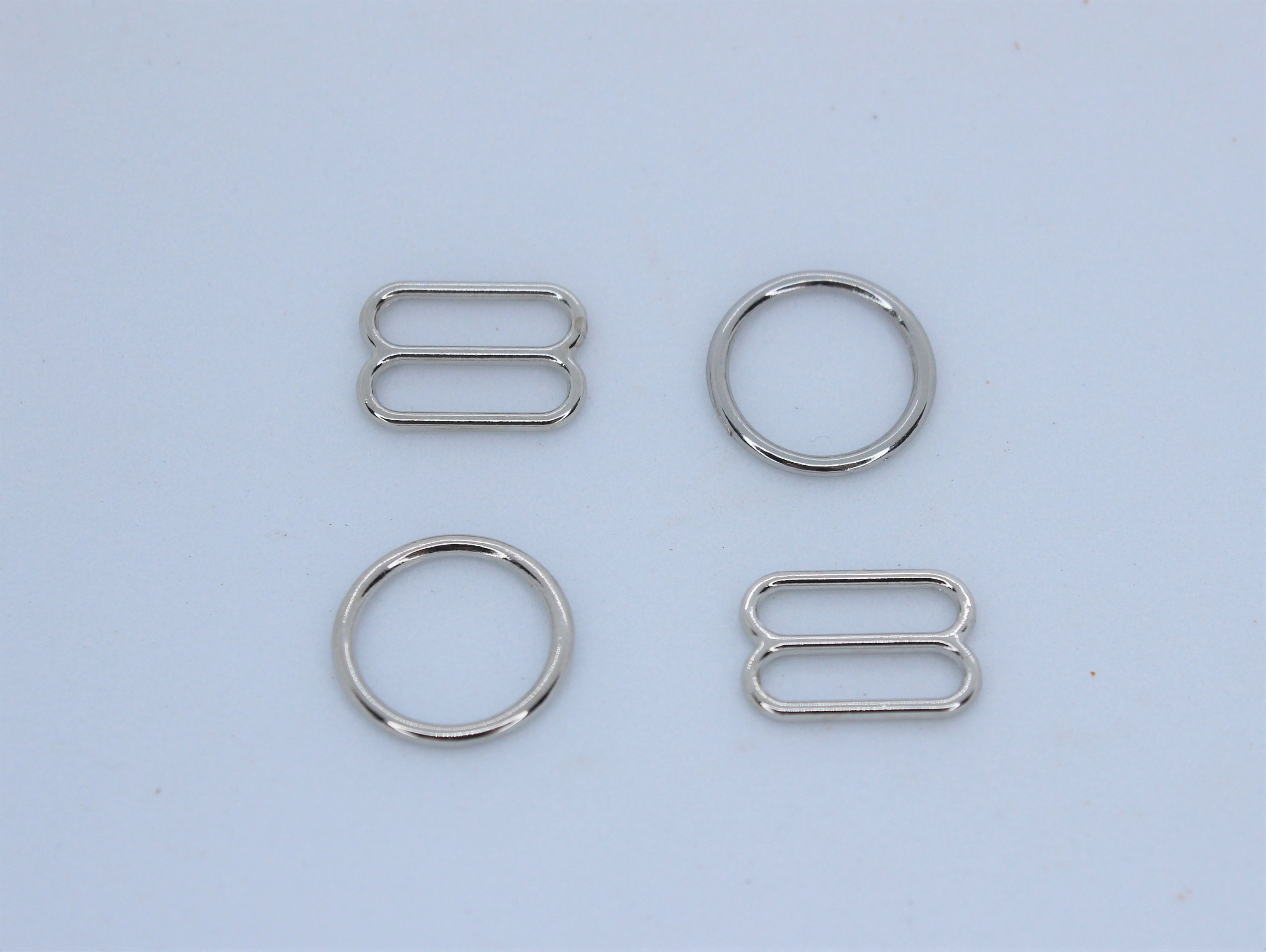 Zinc Alloy Electroplated Bra Rings And Sliders - Silver / Gold / Rose Gold,  Packaging Type: Packet at Rs 0.83/piece in Bhiwandi