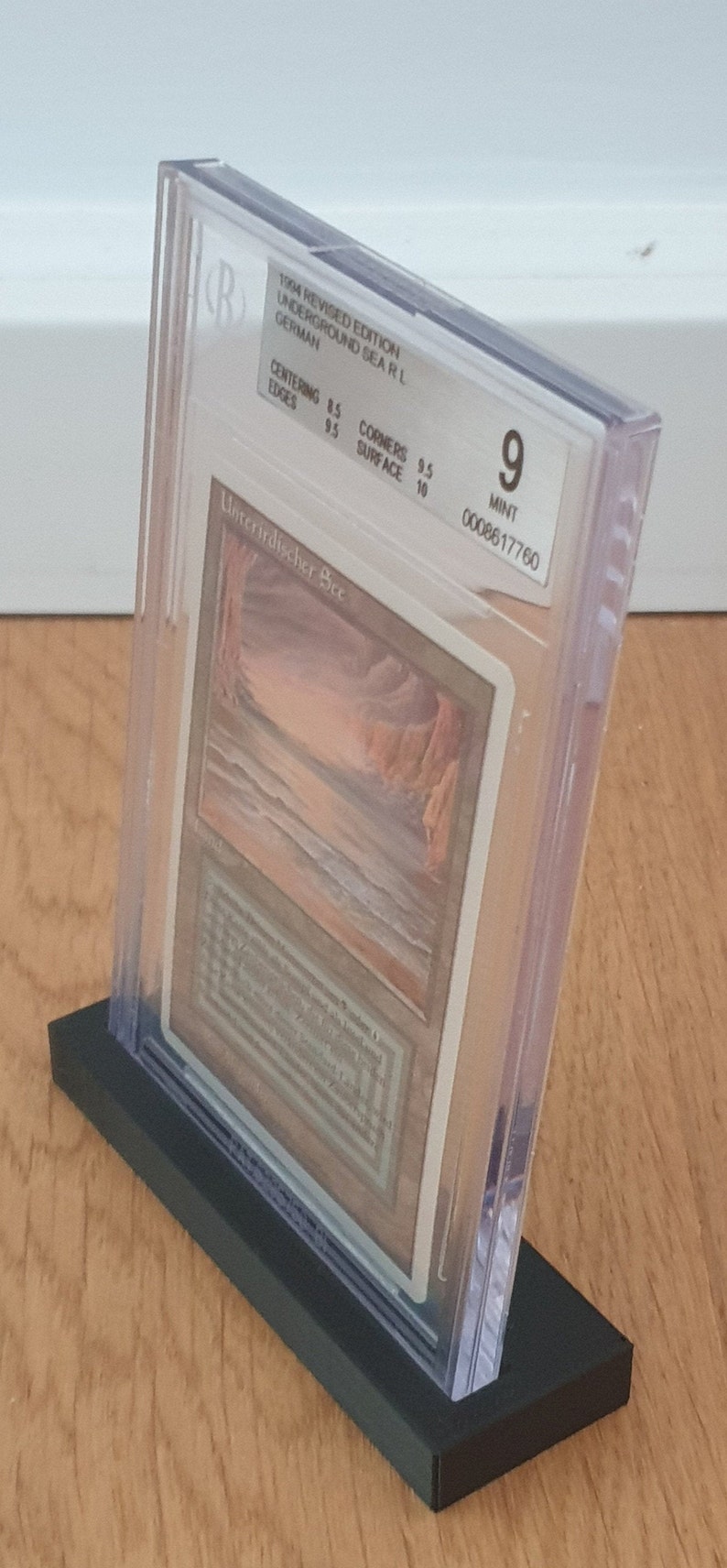 BGS TCG Card Stand for Pokemon Magic the Gathering Trading Card BGS Card HolderStand for Pokemon and Magic the Gathering Collectible Cards