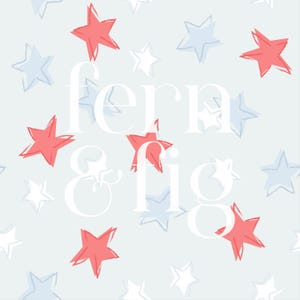 Patriotic / Seamless Pattern / Red, White, and Blue / Fourth of July / Let Freedom Ring