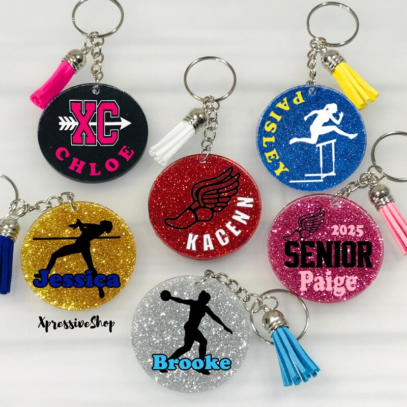 Running Keychain - Etsy