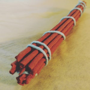 Red sandalwood incense | organic sandalwood incense | hand made sandal wood | vegan incense