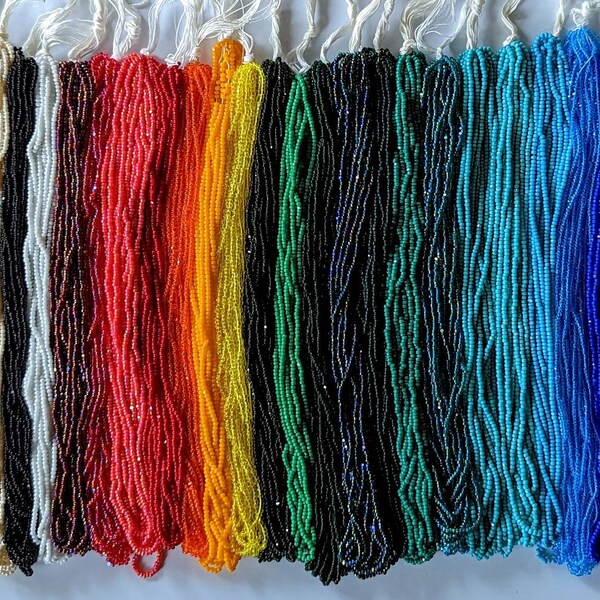 Vintage Seed Beads Etsy