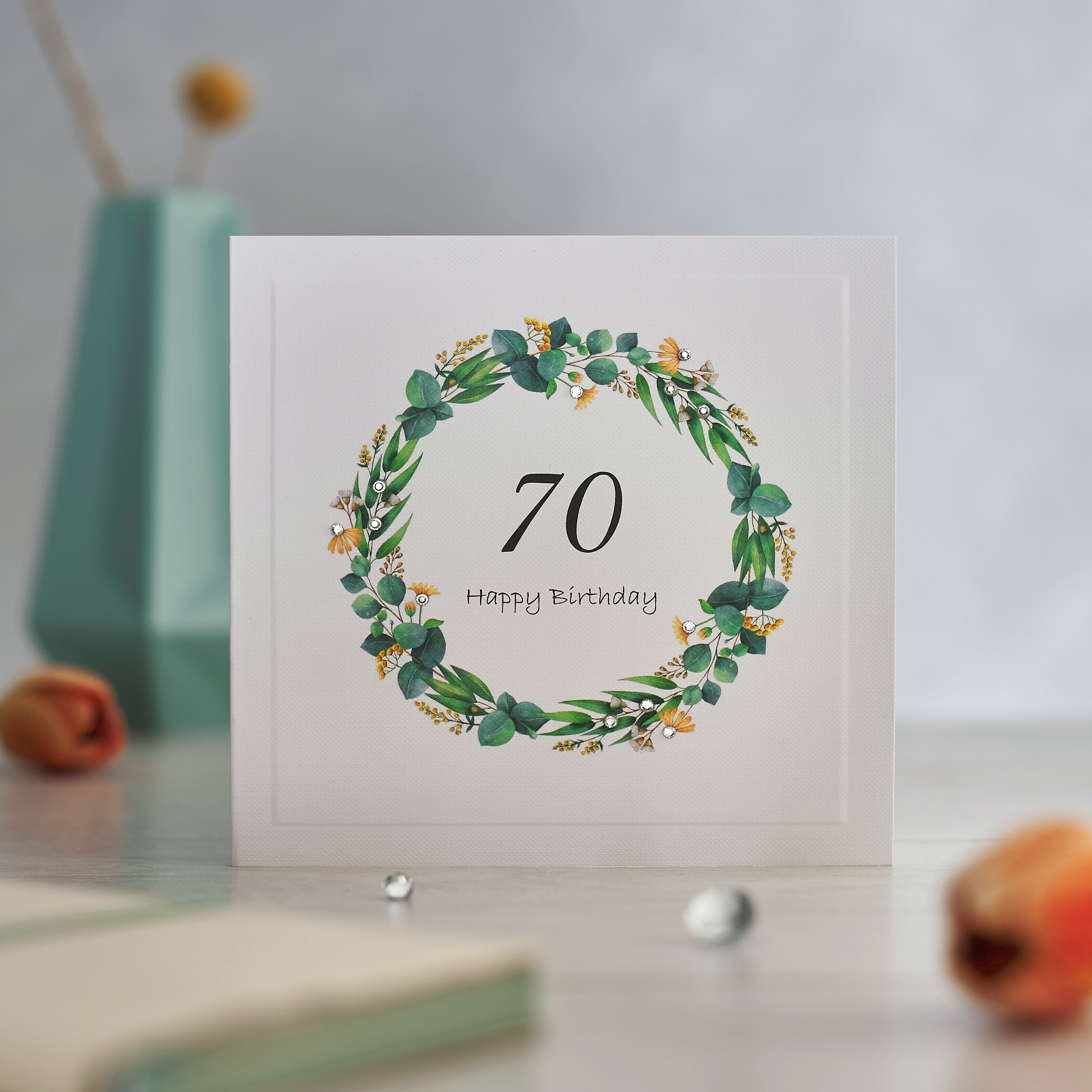 Handmade 70th Birthday Card Etsy