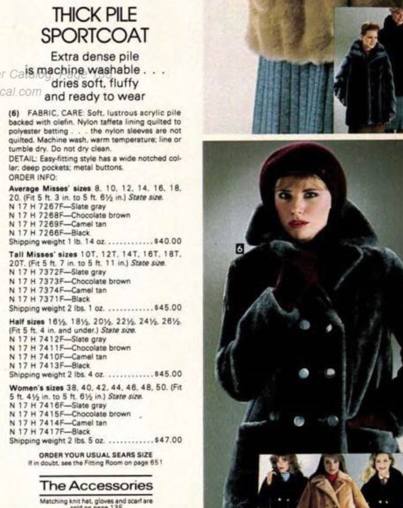 Vintage Faux Fur Coat | Short Teddy Coat | Faux F… - image 10