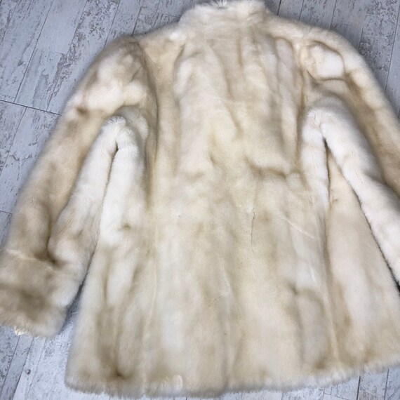 Vintage Lilli Ann Faux Fur Jacket | Women's White… - image 6