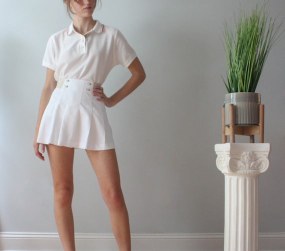1980s tennis skirt 2 piece set | vintage tennis | tennis skirt | vintage set