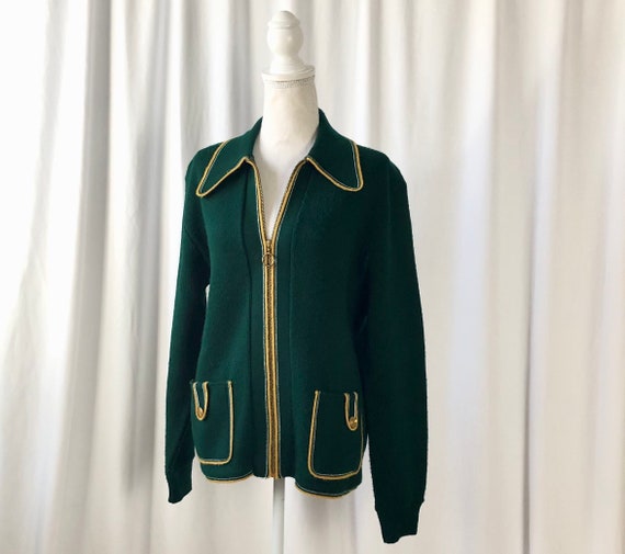 Vintage Sweater Jacket | 1950s Cardigan Sweater |