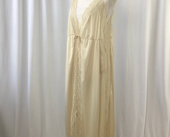 Vintage Satin Nightgown | Long Nightgown | Women'… - image 10