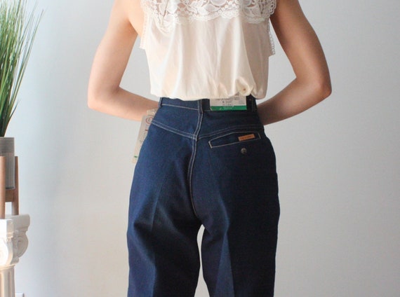 deadstock 1980s high waisted jeans | gitano jeans… - image 4