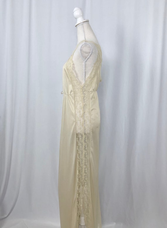 Vintage Satin Nightgown | Long Nightgown | Women'… - image 5