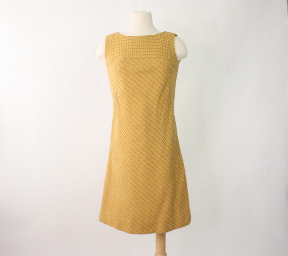 1960s plaid dress - image 1