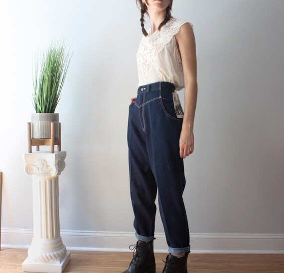 deadstock 1980s high waisted jeans | gitano jeans… - image 5