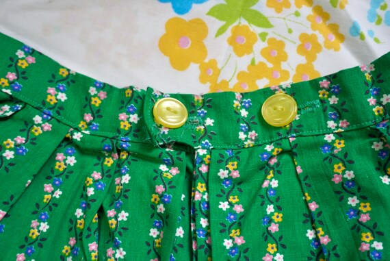 vintage 1970s floral skirt | vintage midi skirt |… - image 6