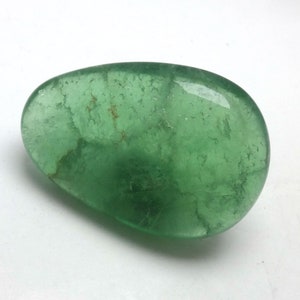 Green Fluorite Hand Polished Pebble