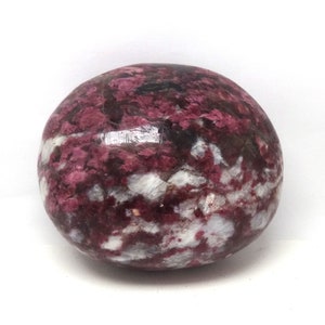 Deep Pink Rubellite Tourmaline Hand Polished Pebble