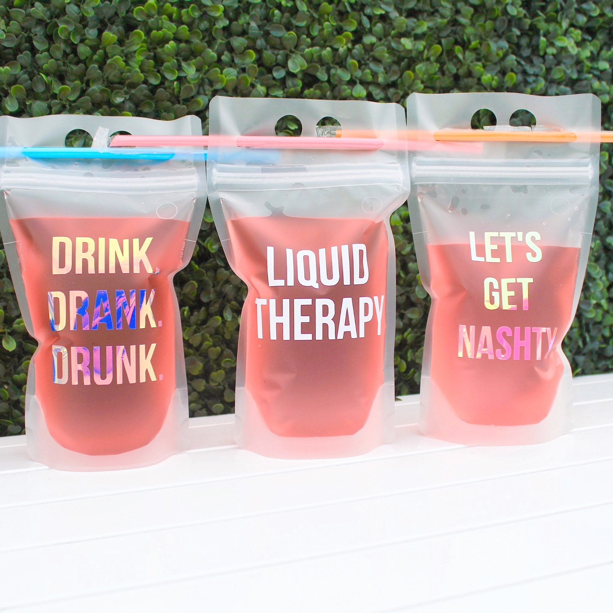 Drink Pouches For Adults | Party Pouches | Personalized Drink Pouches…