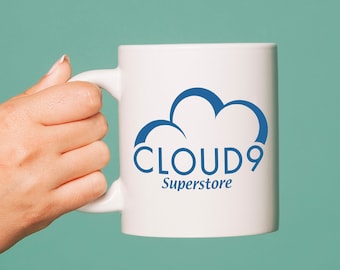 Superstore - Tasse Cloud 9 | Cadeau parfait | Tasse de 11 oz | Livraison gratuite