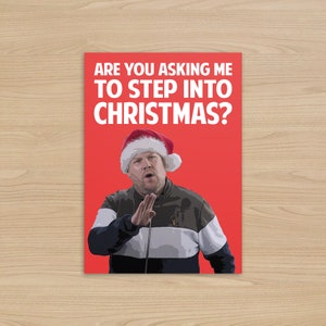Gavin & Stacey - Biglietto di Natale Smithy / Entra nel Natale / Biglietto di Natale divertente