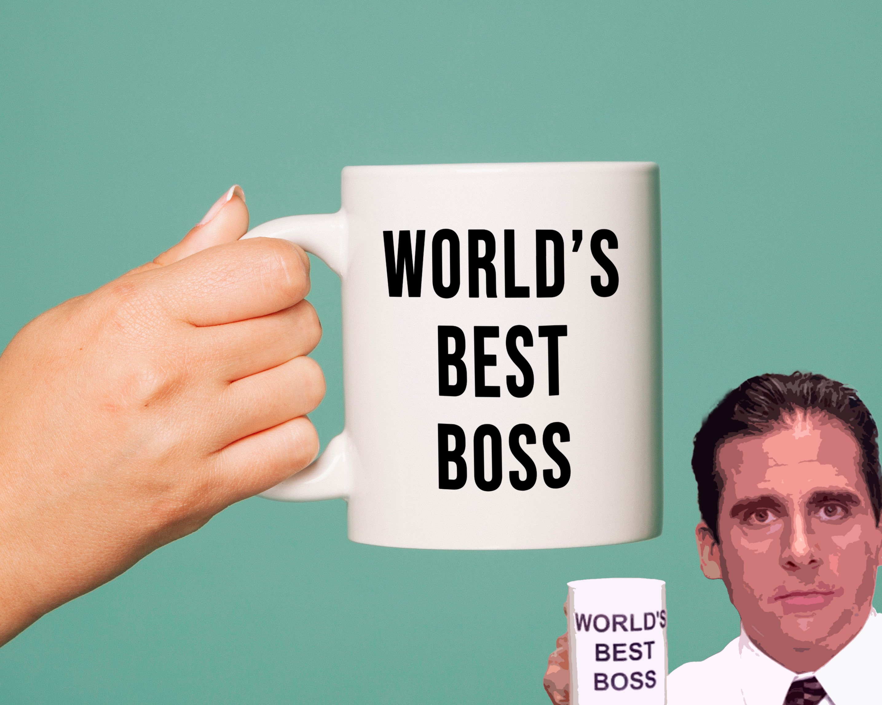 WORLD'S BEST DAD - The Office x Michael Scott Coffee Mug for Sale by  saamcmrn