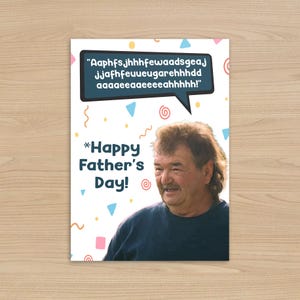 Biglietto per la festa del papà di Gerald, ispirato alla fattoria Clarkson, biglietto divertente per papà, Gerald Cooper, Jeremy Clarkson, regalo per la festa del papà
