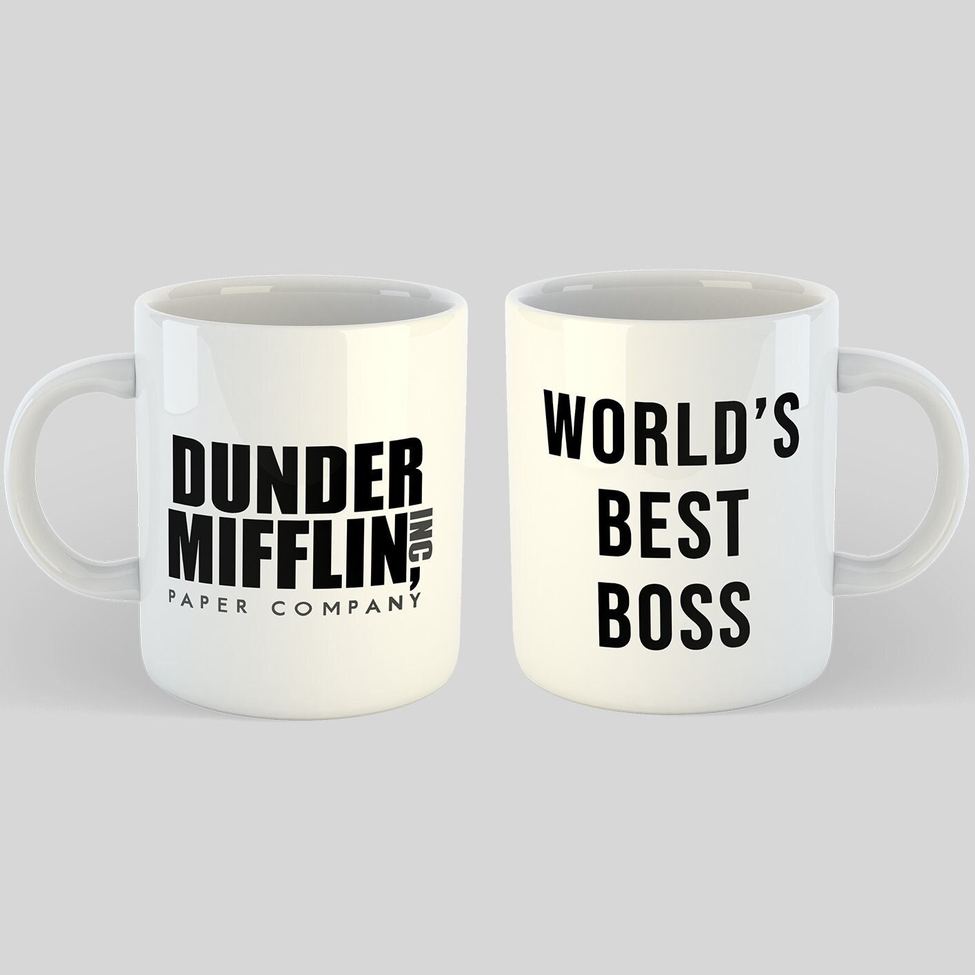 Coffee Mug World's Best Boss Mug Dunder Mifflin Ceramic Mug - Temu