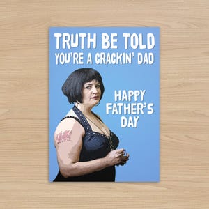 Gavin & Stacey - Nessa Vaderdagkaart | Je bent een geweldige vader | Grappige kaart voor papa | Vaderdagcadeau