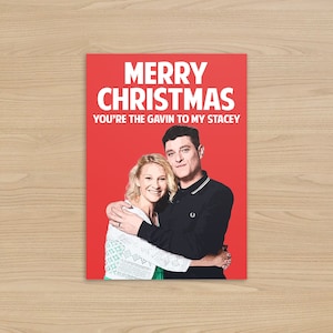 Gavin & Stacey-kerstkaart | Jij bent de held van My Stacey | Grappige kerstkaart