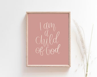 Letterato Bambino Dio Stampa Digitale 8x10