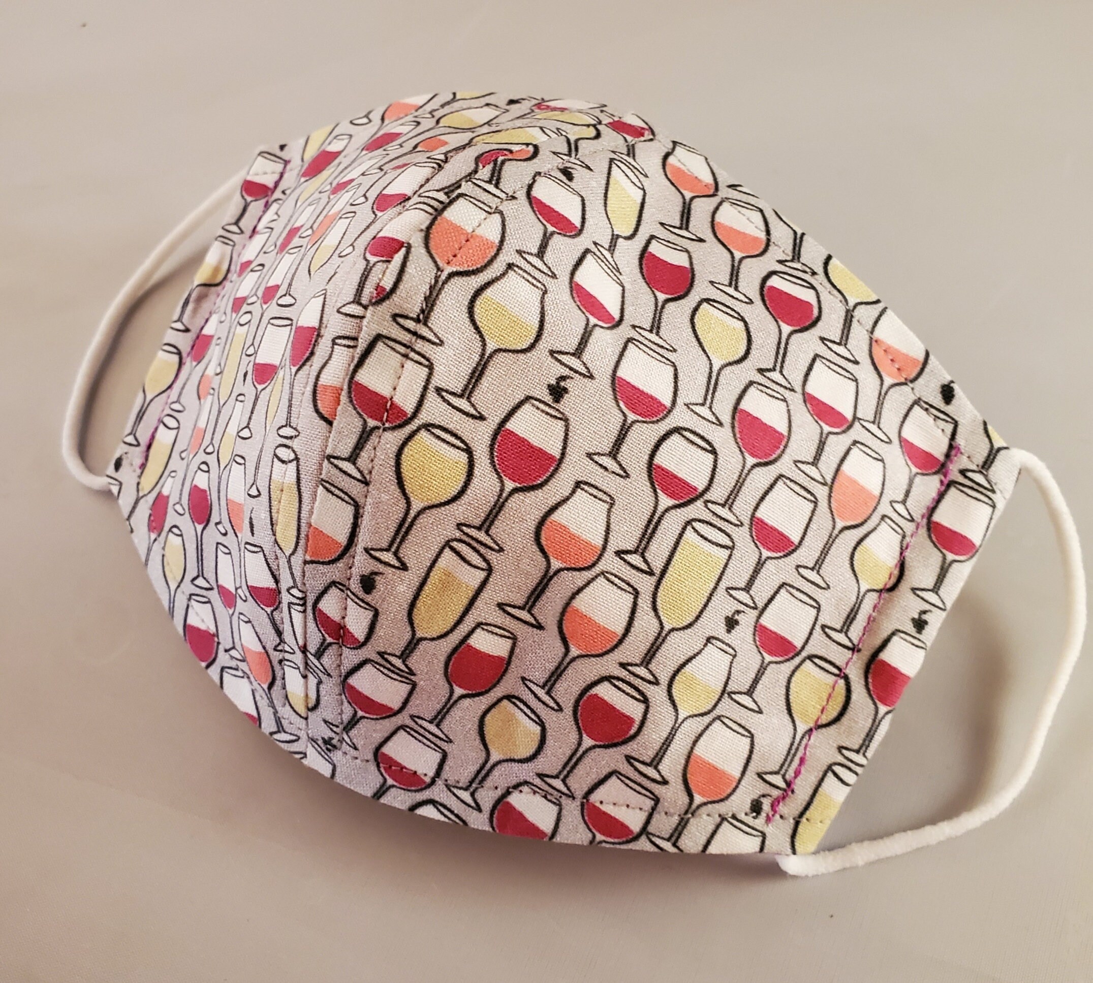 Wine Maskwine Tasting Maskred Winewhite Winechampagnewine Etsy