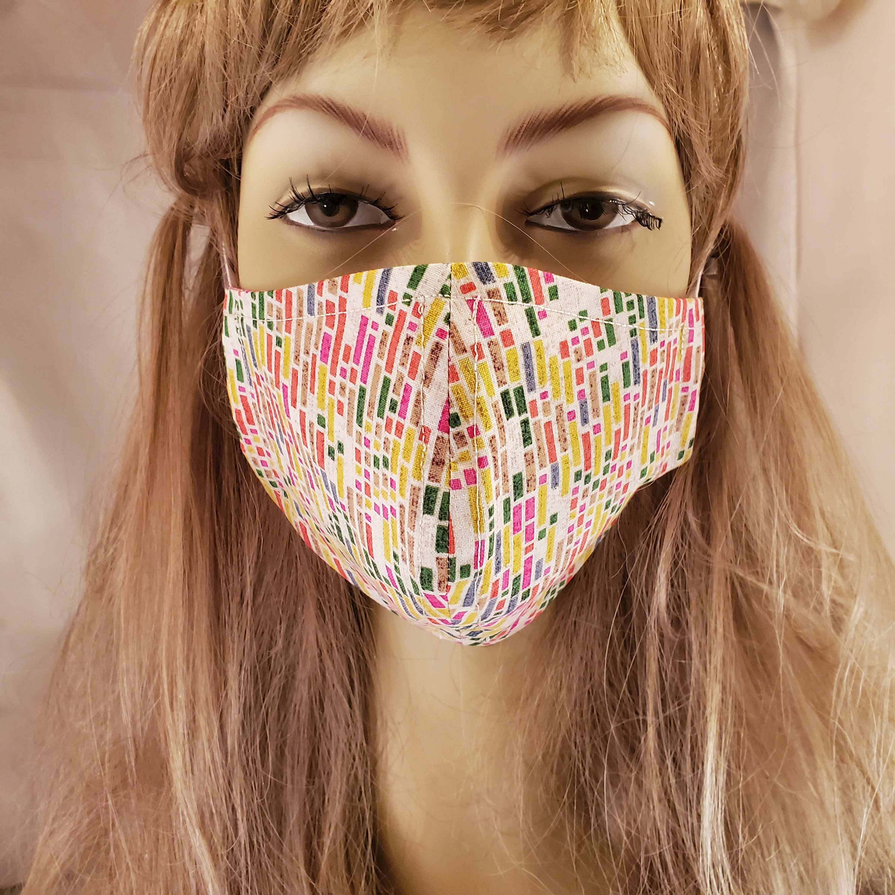 Abstract Art Face MaskFace Mask ArtistMid Century Modern Etsy