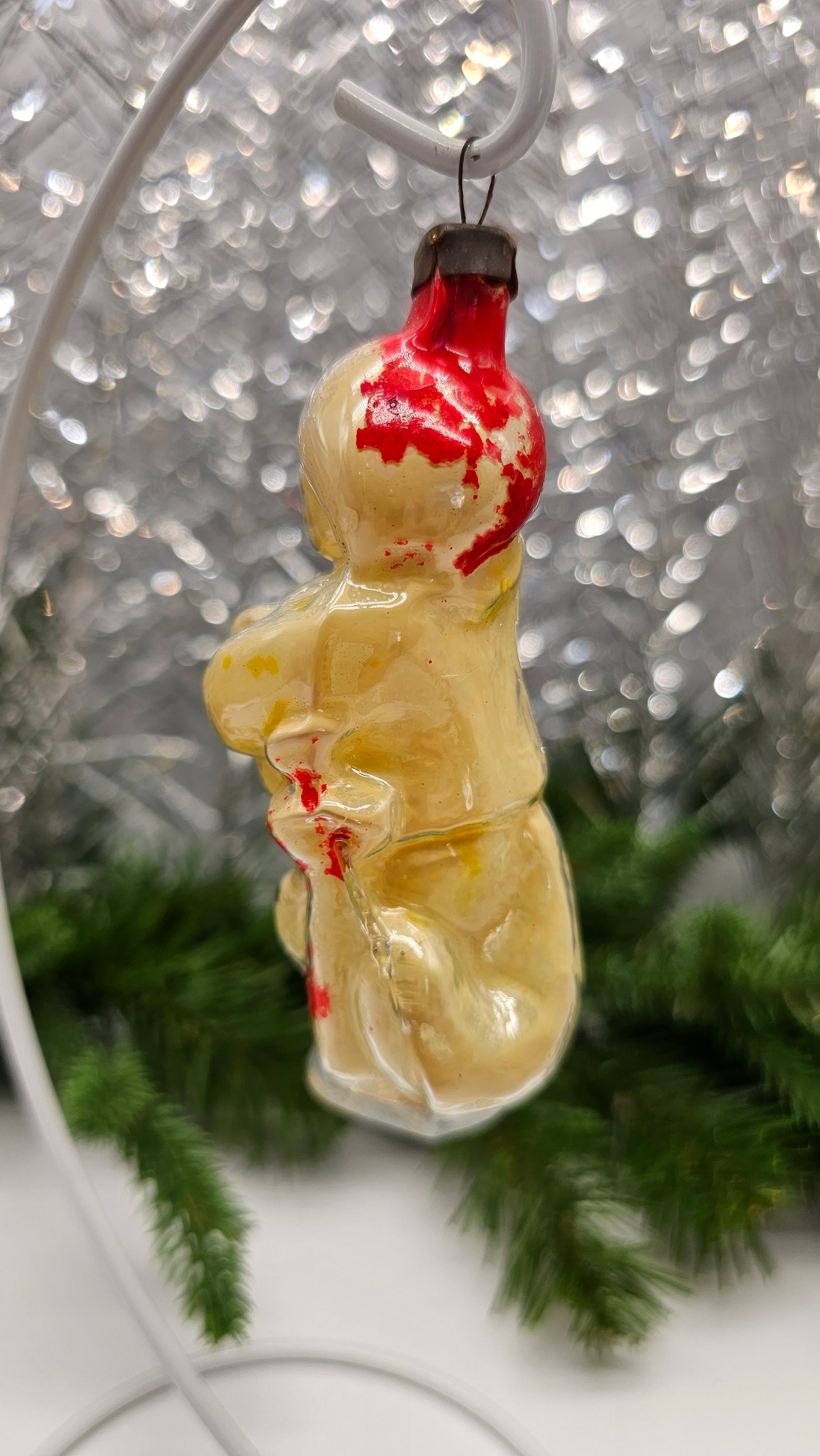 長靴をはいた猫の有名なキャラクター、ヴィンテージクリスマス