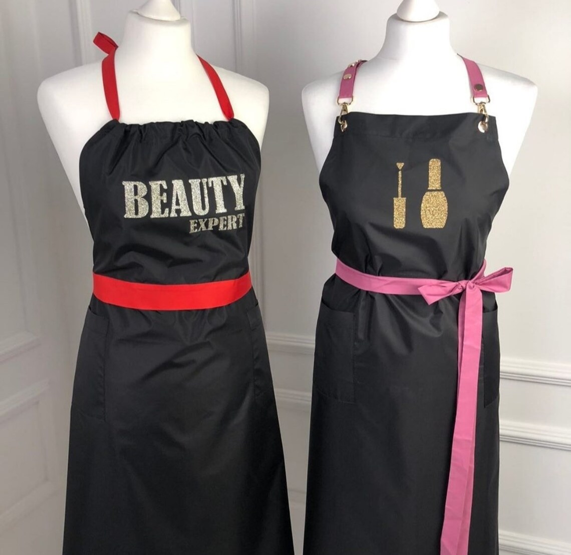 Beauty salon apron nail master apron waxing apron stylist Etsy